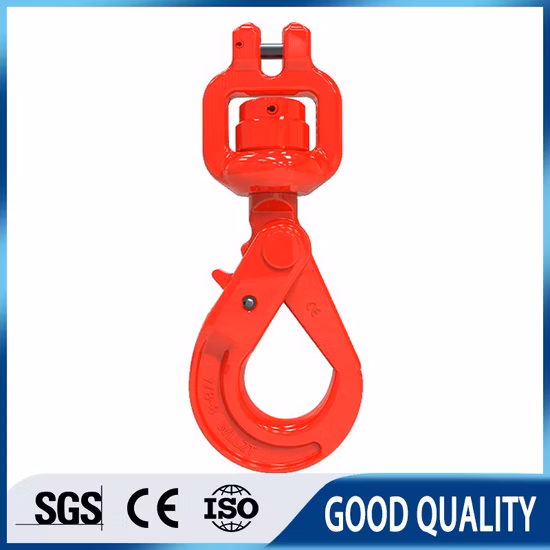 高品質 G80 G100 アイ/クレビス スリング/リフティング用ラッチ付き安全フック