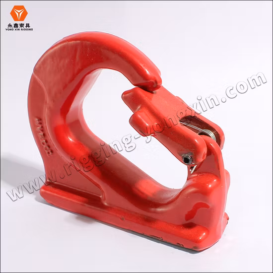 合金鋼リフティング溶接フック掘削機フックスリング G80 グレード溶接 D