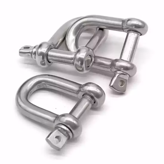 Wholesale Hardware Rigging 3/4" 4.75t Galvanized Us Type G209 Anchor Sahckle Steel Forged Lifting D Ring Bow Shackle